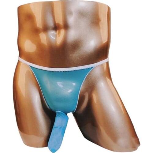 Mens Women Sexy Sheer Thongs Knickers Briefs See Through Underwear G-String Peni Sleeve Underpants Panties Gays Bikini