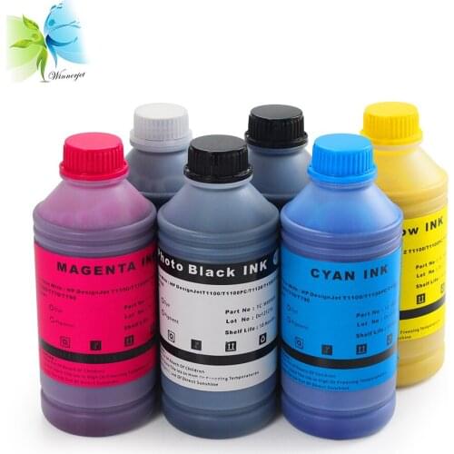 500ML Pigment Ink for HP 72 for HP T610 T620 T770 T790 T1200 T1300 T1100 T1120 Printer
