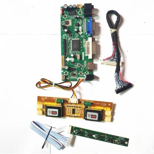 For MT220WW01 V.0 V.1 V.2 LCD M.NT68676 screen controller board HDMI-Compatible+VGA+DVI CCFL LVDS 30Pin 22" 1680*1050