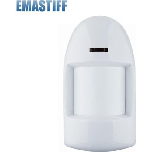 Free shipping eMastiff Wired PIR Motion Sensor Detector 12V Input Temper function Alarm Relay Contact