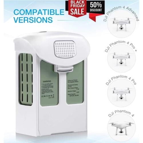 SALE For DJI Phantom 4 Series Intelligent Flight Battery (5870mAh, High Capacity) phantom 4 pro battery Max 30 mins flight time