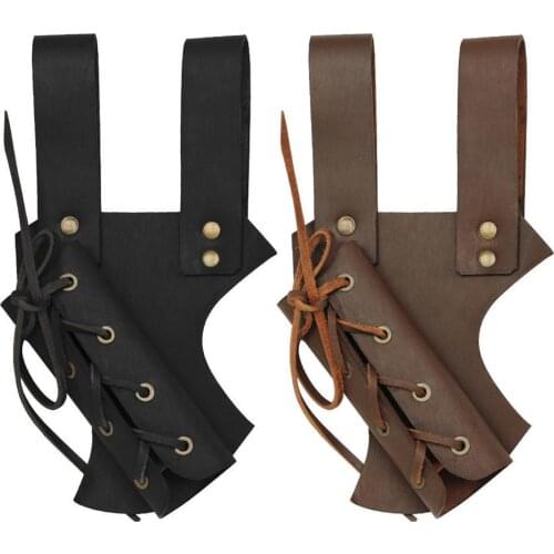 Medieval Renaissance Sword Frog Artificial Leather Sword Belt For Role-playing Halloween Disguise Stage Performance Props