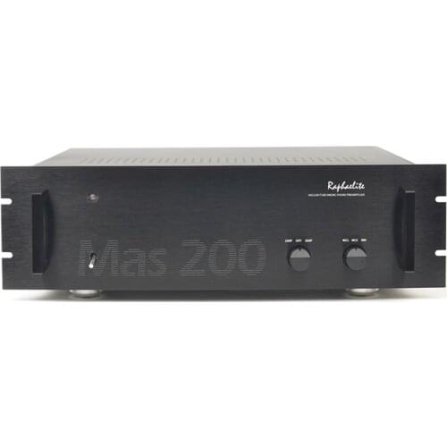Raphaelite Mas200 tube phono amplifier, attenuated amp MM/MC balance / RCA output, 3*RCA stereo RLAA CURVEACCURACY ±0.8dB