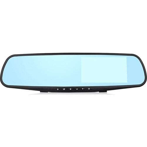 Brand New 3.5 inch Car DVR Mirror Car Dvr Camera 1080P Rear View Mirror Digital Video Recorder Dual Lens Auto Dash Cam HOT