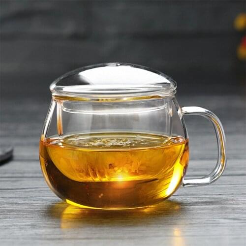 350ml Cute Penguin All-glass Heatable Tea Pot Blooming Tea Set Utensil Health Tea Time Maker Home Decoration Office Kettle