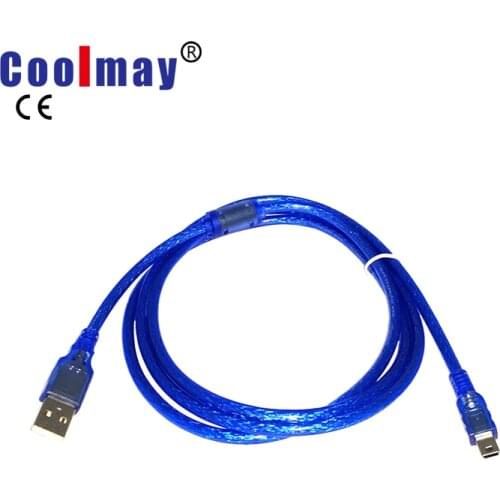 4.3/5 inch HMI programming cable mini type b plc programmable cable