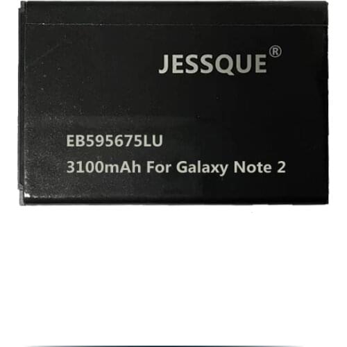 3100mAh EB595675LU Battery For Samsung Galaxy Note II 2 N7108 N7108D N7105 N7100 N7102 N719 T889 i605 Batterie AKKU