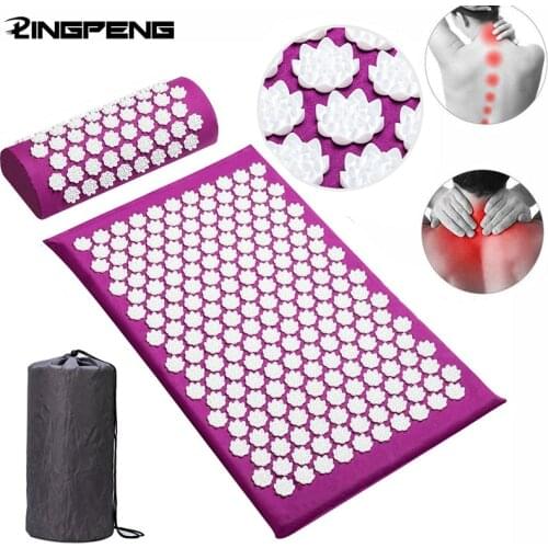 Massage or Yoga Acupoint Cushions Can Relieve Back Pain and PressureNeck Massage Pillows Can Soothe The Body Massage Cushion