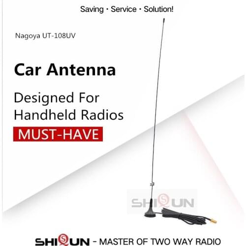 Baofeng Walkie Talkie Gain Antenna UT-108UV SMA-F Dual Band for Portable CB Radio Baofeng UV-9R UV-5R UV-5RE BF-888S UV5RE UV82