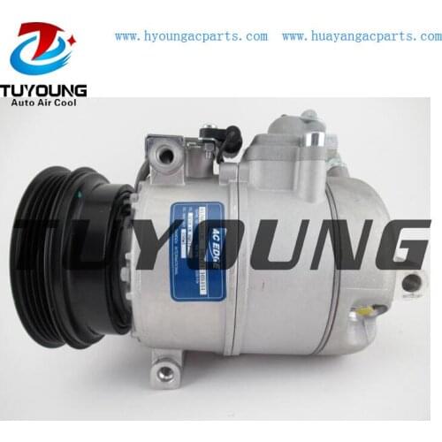 7SB16C Auto A/c Compressor For BMW 540i 740i 740il Base 4.4L V8 1998-2001 127mm PV4 12v