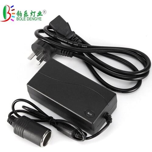 Car Cigarette Lighter AC DC Power Converter Adapter 110V 220V to 12V 5A 6A 8A 10A Power Supply Switch Lighting Transformer