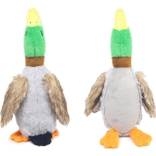 Fleece Dog Toys Pet Puppy Chew Plush Cartoon Animals Squirrel Cotton Rope OX Shape Bite Toy Duck Shaped Squeak Toys