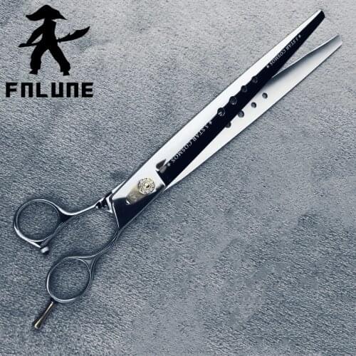 FnLune Limited Edition 8.75 Inch ATS-34 Professional Hair Scissors Cut Barber Accessories Haircut Shear Hairdressing Scissors