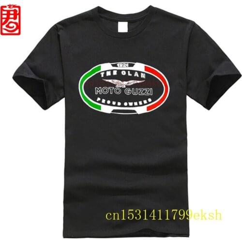 MOTO GUZZI T SHIRT THE CLAN V85 V7 V9 AUDACE STELVIO BOBBER