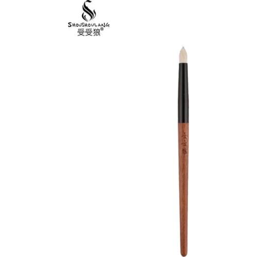Shoushoulang Professional Handmade Make Up Brush F09 Pencil Eye Shadow Blending Brush Soft Saibikoho Goat Hair Makeup Brushes