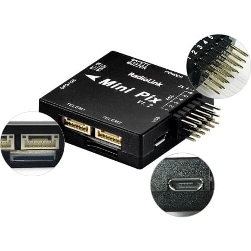 Radiolink Mini PIX V1.2V Flight Controller FC for FPV Racing Drone/Helicopter/Fixed Wing/Car More