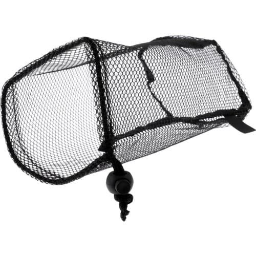 Nylon Mesh Nets Bag Golf Ball Tennis Balls Pouch Storage Holder 18 pcs balls