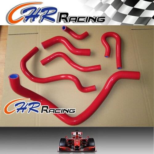 RED/BLUE RADIATOR SILICONE COOLANT HOSE For 1992-2000 HONDA CIVIC EG EG6 EK D15 D16