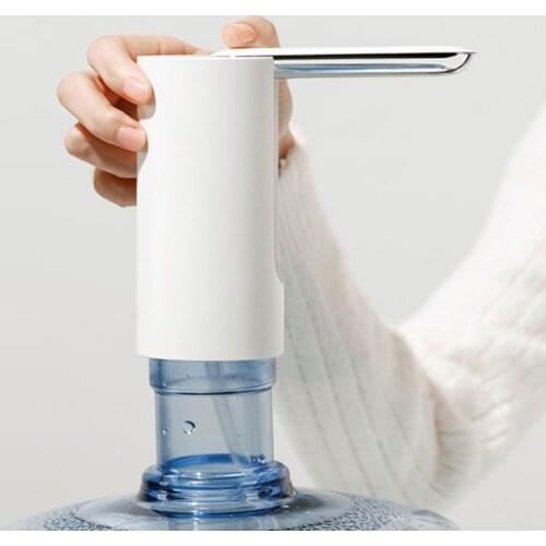 Foldable Electric Water Dispenser USB Charging Touch Button Control Portable Mini Automatic Water Bottle Pump for Home Kitchen