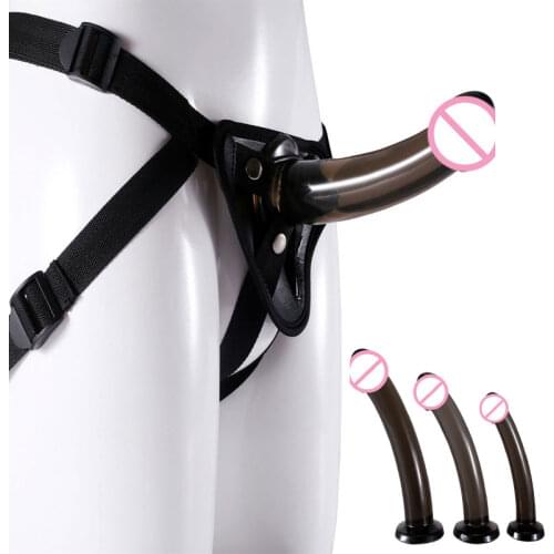 Strapon Sexy Slave Dildo Soft Anal Bead Butt Plug Anus Erotic Sex Toys For Men Women Couples Gode Adult Games SM Erotic Products