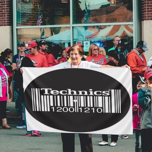 Technics 2162 Flag Banner Home Outdoor Gift Party Flats Cartridge Juul Pirats