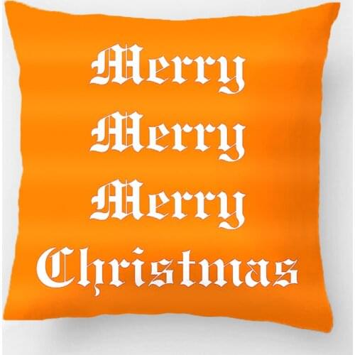 Merry Christmas Bright Red Holiday Party Throw Pillow Case Decorative Cushion Cover Pillowcase Customize Gift By Lvsure For Seat