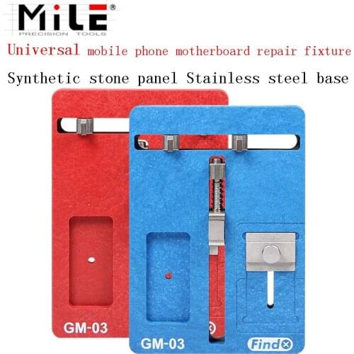 MILE Motherboard Clamps High Temperature Main Logic Board PCB BGA Fixture Holder for iPhoneA8 A9 A10 Plus Fix Repair Mold Tool