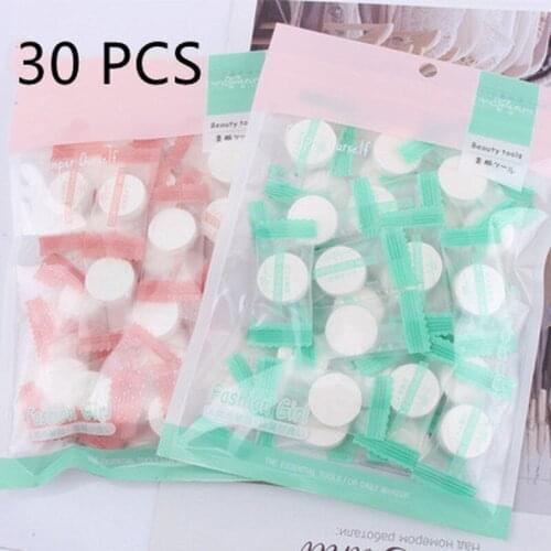 30pcs/pask Compressed Face Paper Disposable Sheet Cotton Diy Makeup Wipes Korean Beauty Tools Face Care Facial Skin Care Tools