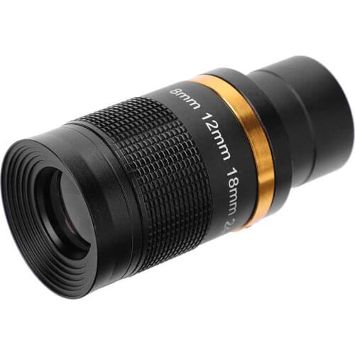 Astronomical Telescope 8-24mm Continuous Zoom Eyepiece Observation 1.25inch/31.7mm Black Zoom Eyepiece fotografia acessorio