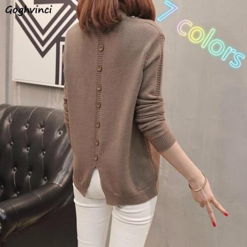 Goghvinci Women's V-Neck Pullovers