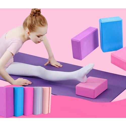 EVA Yoga Block Foam Brick Exercise Fitness Tool Brick Workout Stretching Body Shaping Health Training Equipment High Density