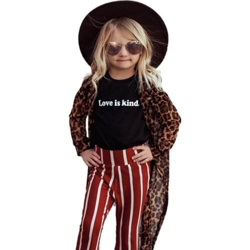 Retro Style Summer Cotton Tee Shirt For Child Fashion Kids Tshirt With Love Is Kind Print