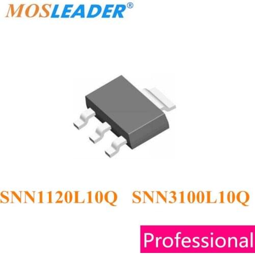 Mosleader SNN1120L10Q SNN3100L10Q SOT223 100PCS 1000PCS SNN1120L10 N-Channel 100V High quality Made in China Mosfets