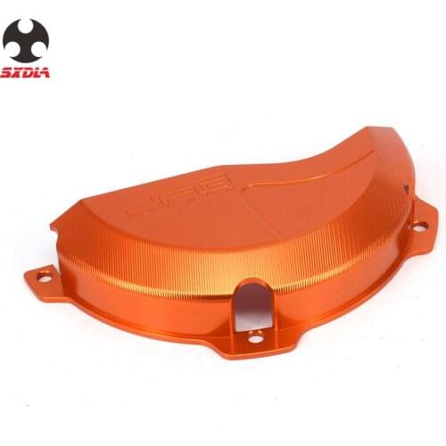 Motorcycle Clutch Protector Cover Plastic Engine Guard Protection Cap for Husaberg TE 250 300 2010 2014 EXC 250 300 SX 250