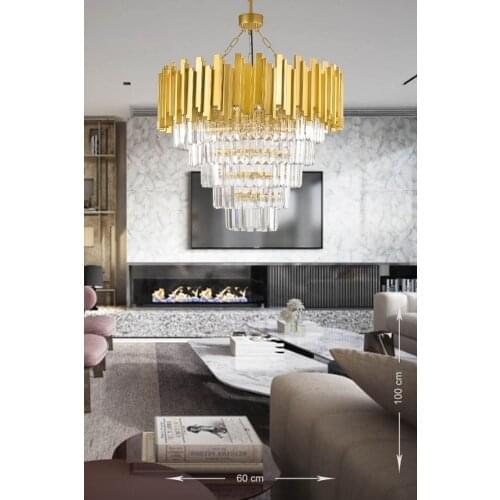 Mr.Heem Store Crystal Chandelier Pendants