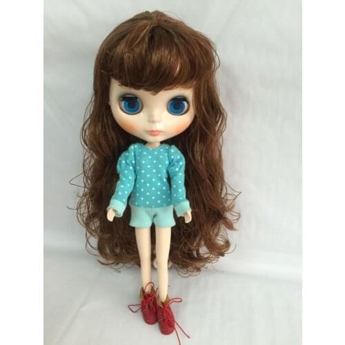 Nude blyth Doll Brown hair ,factory doll bl3728ack