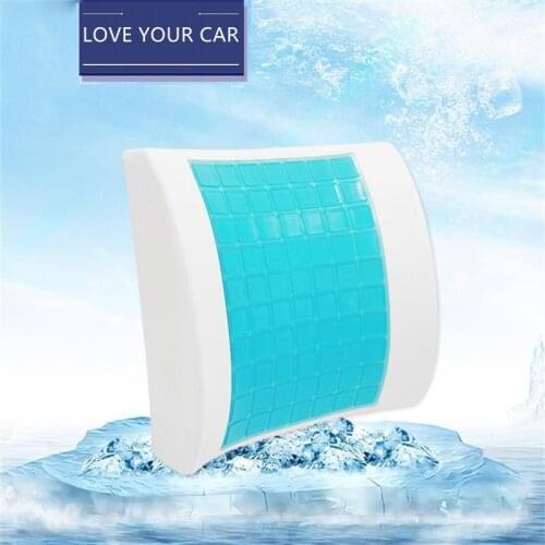 Custom bed cushion memory foam gel lumbar chair office support waist back cushion chair lumbar cushion lumbar pillow