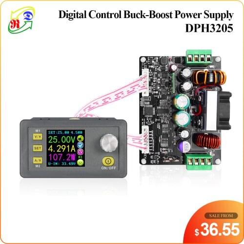 RD DPH3205 Buck-boost converter Constant Voltage current Programmable digital control Power Supply color LCD voltmeter 32V 5A