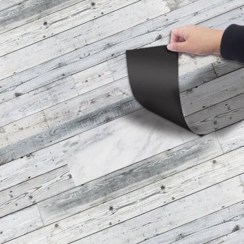 20x300CM Retro Self Adhesive PVC Floor Roll Vintage Brick Line Pattern DIY Hotel Bedroom Ground Decal Floor Sticker