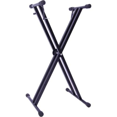 Universal X-style Keyboard Stand Bracket Portable Holders Adjustable Height For Music Electronic Keyboard Piano Guzheng