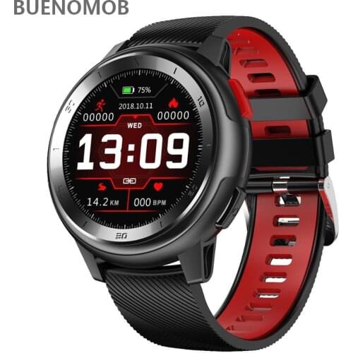 BUENOMOB Smart Watch Waterproof Bluetooth Sport Smartwatch Fitness Tracker Heart Rate Monitor Bracelet for Android IOS Phone