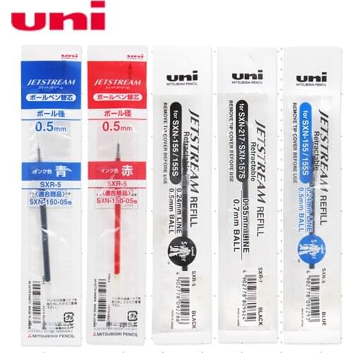 Japan Uni Jetstream Ballpoint 0.5 mm Tip Refill SXR-5 for SXN-155/SXN-155S Retractable Ballpoint Pen