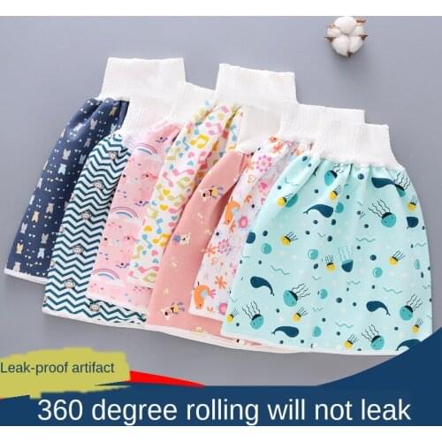 1Pcs Baby Changing Skirt Portable Foldable Washable Waterproof Diaper Children Training Underwear Reusable Diaper