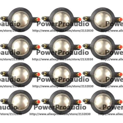 12 pcs 44.4mm 44.5mm part components Tweeter Speaker Dome diaphragm Replace 8ohm