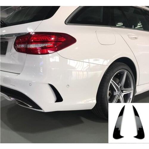 2019 for Mercedes-Benz C-Class Travel Edition S205 Estate C180 C200 AMG rear bumper rear wind knife car sticker modification