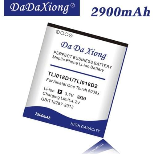 2900mAh TLi018D1 TLi018D2 Battery for Alcatel One Touch Pop D5 Dual 5038x OT5038X Pop 3 5015D OT 5016 Phone Battery