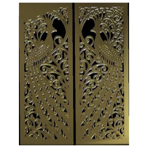 Door CNC Router carving engraving relief model STL format 3D model artcam type3 M242