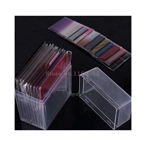 10 color ND2 ND4 ND8 Color Gradient Filter for Cokin P series + 10 tablets filter box for Cokin P series