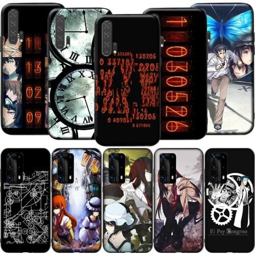 GX236 Steins Gate for Huawei Y5P Y6P Y7A Y8P Y9A Mate 10 20 30 Pro Lite Nova 2i 3 3i 4 5 5T 7 SE P Smart Z