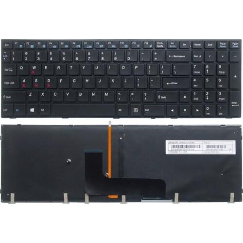 US backlit laptop keyboard for Clevo P651 P651SE P655 P671 P655SE P671SG P650HP3 P650 P670RE3 P670RG P650RE3 P650RE6 P650RG